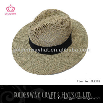 Модная ковбойская соломенная шляпа для мужчин